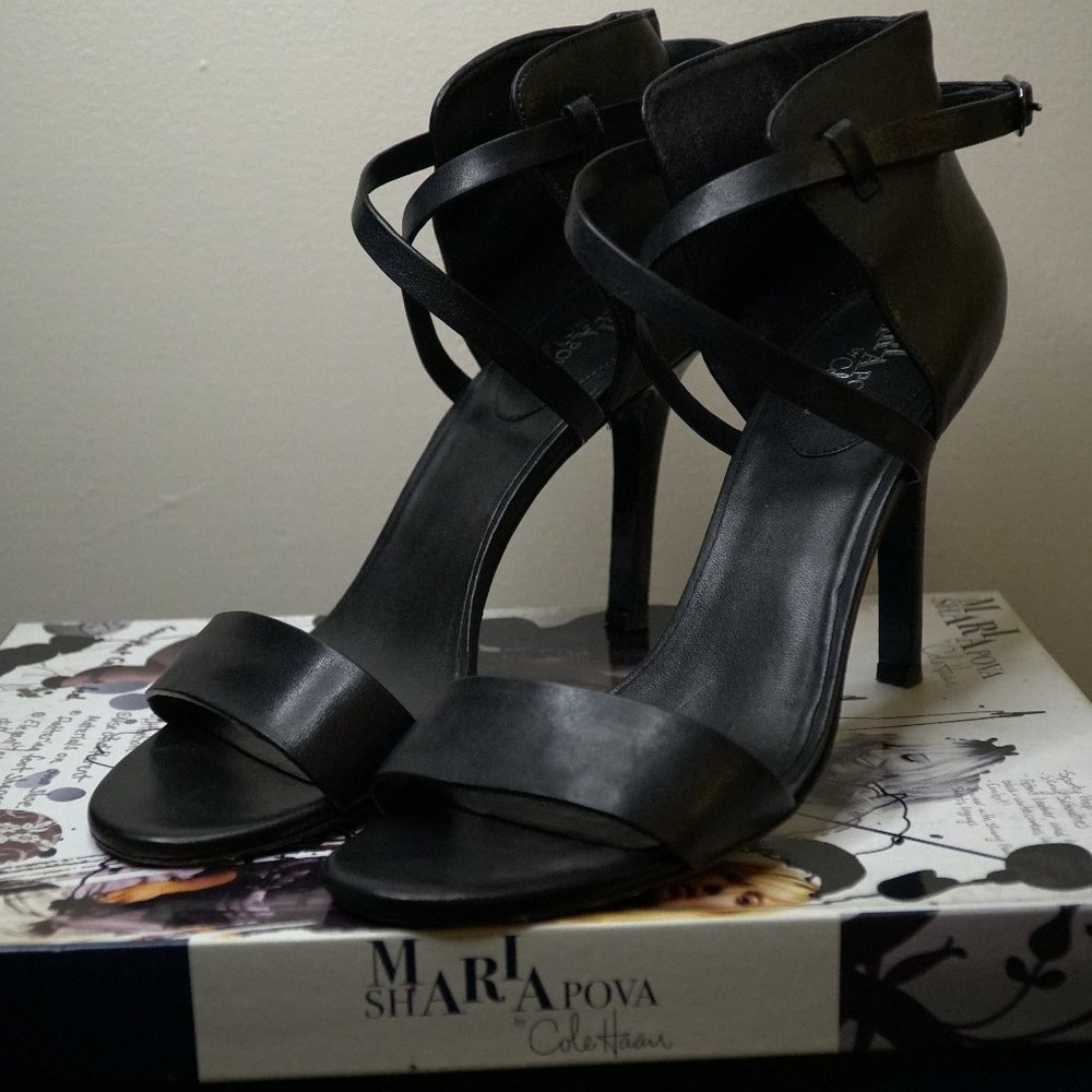 Cole Haan Maria Sharpanova Black High HeelS Size 10